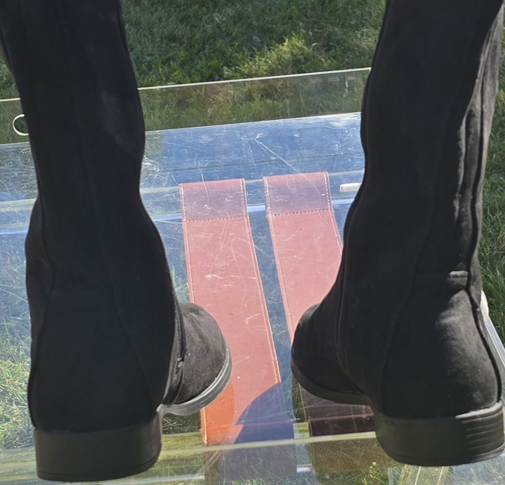 XOXO Travis Black Over The Knee Boots Women’s US 8.5 - Picture 6 of 7